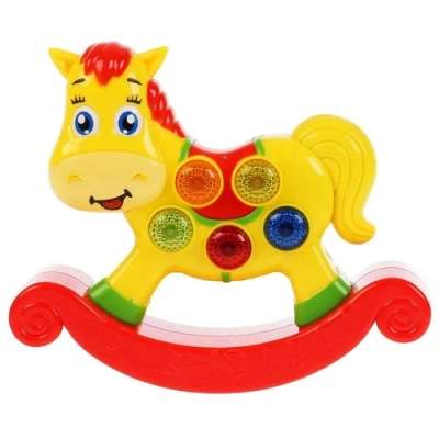 Лошадка-качалка 21 песня на стихи а.барто, световые эффекты в кор. Умка