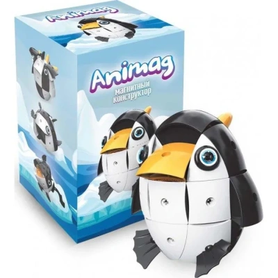Конструктор детский магнитный Animag Пингвин
