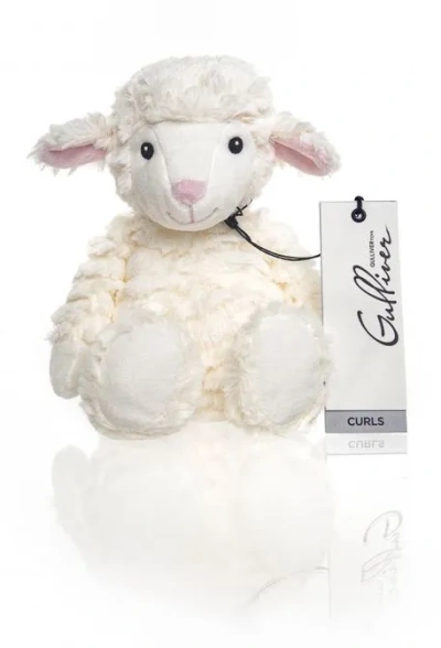 Барашек Эльф, белый 28 см