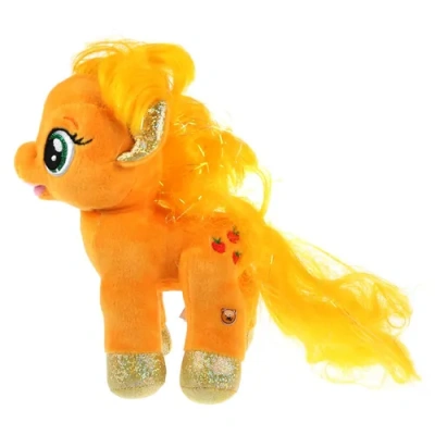 Игрушка мягкая Мой маленький пони эпплджек, 18см, без чипа, в пак. Мульти-пульти
