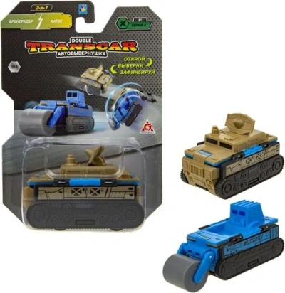1toy Transcar Double: Бронерадар – Каток, 8 см, блистер