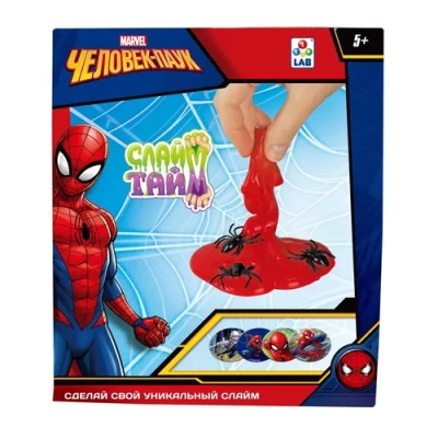 Слайм тайм Набор «Человек паук» в кор. 25,5x22,5x5 см
