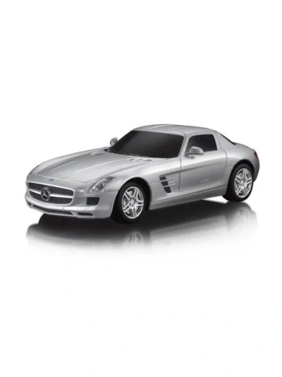 Машина р/у 1:24 Mercedes SLS AMG, 19см, цвет серебряный 40MHZ