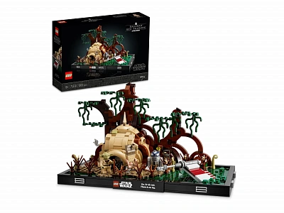 Конструктор LEGO Диорама "Джедайские тренировки на Дагобе"