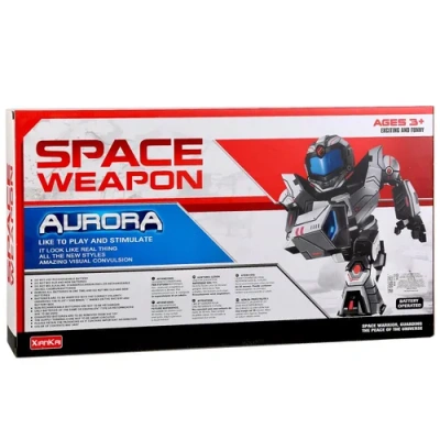 Пистолет свет+звук, стреляет дисками, с аксесс