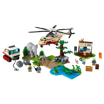 Конструктор LEGO Операция по спасению зверей