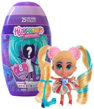 Hairdorables. Кукла-загадка «Малышки-сестрички»