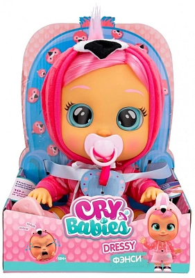 Край Бебис Кукла Фэнси Dressy интерактивная плачущая Cry Babies