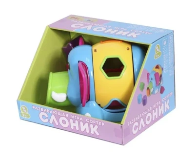 Развивающая игра сортер Mioshi «Слоник»