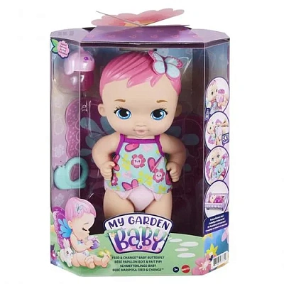My Garden Baby Пупс Малышка-фея Цветочная забота розовая