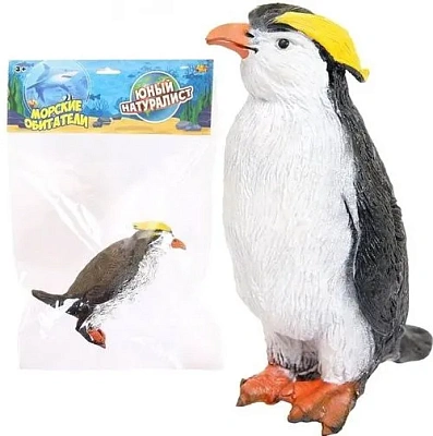 Юный натуралист. Коллекция "Морские обитатели" фигурка "Пингвин"