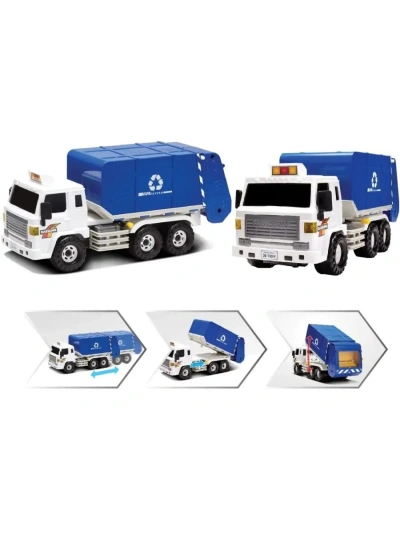 Daesung Игрушка Мусоровоз синий