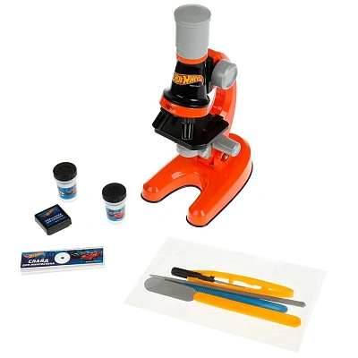 Игрушка опыты ХОТ ВИЛС "iq эксперименты" микроскоп hotwheels ИГРАЕМ ВМЕСТЕ 