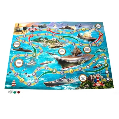 УМКА Игра-ходилка настольная «Морской бой»