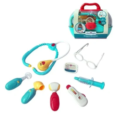 Медицинский набор « Скорая помощь» в чемоданчике 8пр.