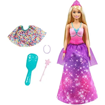 Barbie Кукла 2-в-1 Принцесса