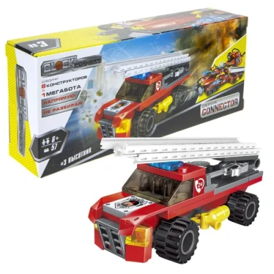1TOY Blockformers конструктор «Трансфайертрак» 8 шт. в д/б, коробка