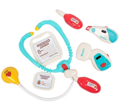 Маленький доктор. Набор доктора в чемоданчике, свет, звук