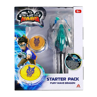 Инфинити Надо. Волчок Эпик Лончер Стартер Fury Dragon.TM Infinity Nado
