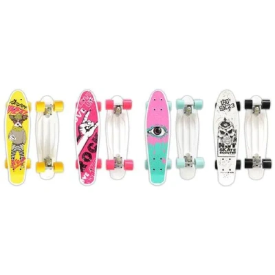 Пениборд 56 см, принт, PU колеса