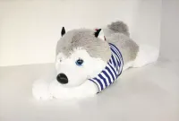 Собака Хаски лежит(18*60см)