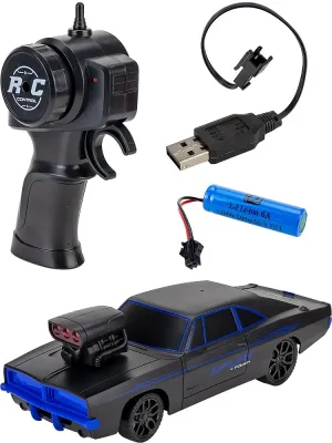 Машинка р/у (синяя)