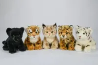 LEOSCO Игрушка мягконабивная Дикие кошки 26см