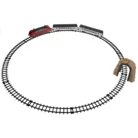 Железная дорога 392см на бат., звук, в кор., 59х29х6см ТМ “Играем Вместе“