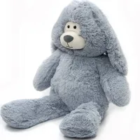 игрушка мягконабивная Tallula Заяц 70 см, серый