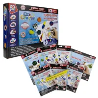 Clay Crayon Набор тесто-мелков (5 цветов по 30 гр) в коробке 32,5x23x3,6 см