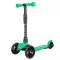 Самокат трехколесный Slider Start, складной, цвет: зеленый