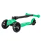 Самокат трехколесный Slider Start, складной, цвет: зеленый