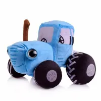 Игрушка мягкая СИНИЙ ТРАКТОР 20см, МУЛЬТИ-ПУЛЬТИ