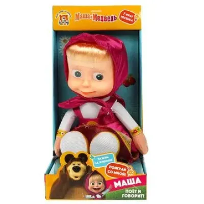 Игрушка мягкая Маша И МЕДВЕДЬ маша 29 см, МУЛЬТИ-ПУЛЬТИ 