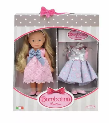 Кукла BAMBOLINA BOUTIQUE набор маленькая модница, 30 см 