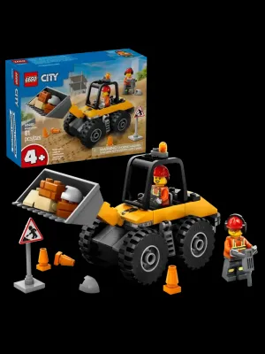 Конструктор LEGO "Желтый строительный автопогрузчик"