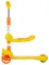 Самокат трехколесный, свет и звук. эффекты, колеса: переднее PU, заднее PVC