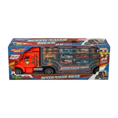 Игровой набор Speed Racer Грузовик для машинок, с хранилищем для 28 машинок