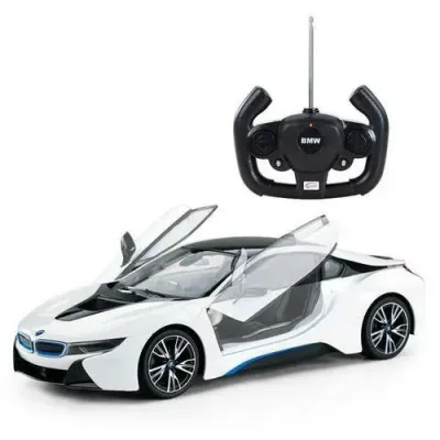 Машина р/у 1:14 BMW i8 белый