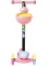 Самокат 3-х колесный “Уточка“ (кол.11/9,6см, PU,регулир. руль) 