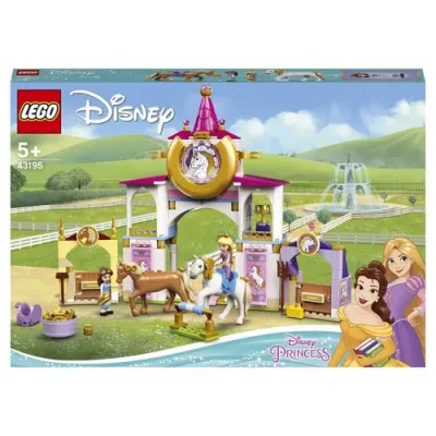 Конструктор LEGO DISNEY PRINCESS Королевская конюшня Белль и Рапунцель