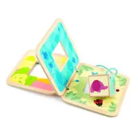 Развивающая игрушка «Малышам» книжка - головоломка 2 в 1