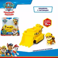 Щенячий патруль. Игровой набор Машинка с фигуркой Крепыш, 15см. Paw Patrol