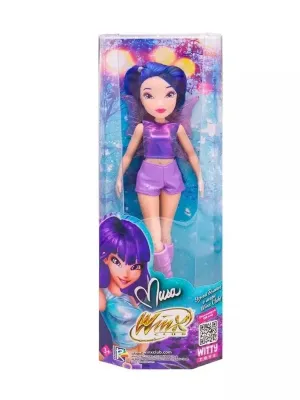 Шарнирная кукла Winx Club Космическая Муза с крыльями, 24 см,