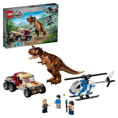 Конструктор LEGO Jurassic World Погоня за карнотавром