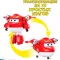 Super Wings Набор из трансформеров Заряженные Джетт и Астра