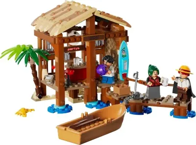 Конструктор детский LEGO One Piece Хижина в деревне Фуса, 299 дет.