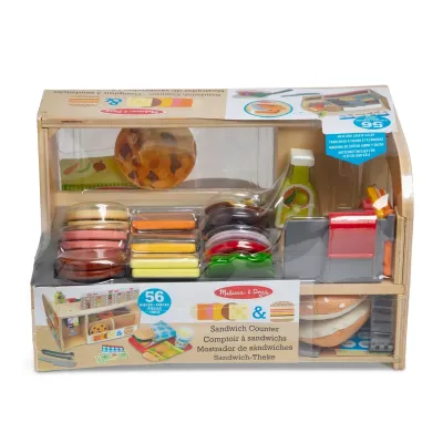 Melissa&Doug. Игровой набор деревянный Закусочная с аксессуарами