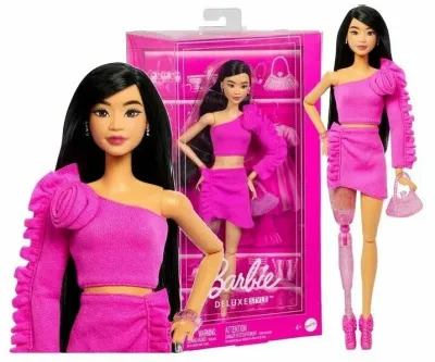 Кукла Barbie - Барби Deluxe Style с модными аксессуарами 