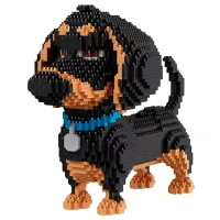 Конструктор пластиковый Balody "Такса" (2100 деталей, в коробке) ( Арт. 16014BA)